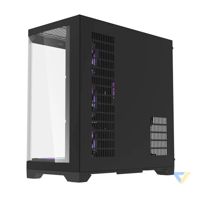 Darflash FT418 PRO computer case + 7 aRGB fans (black) With fan