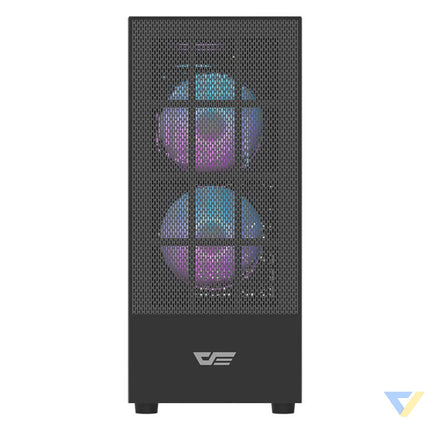 Darkflash A290 computer case (black) + 3 fans With fan
