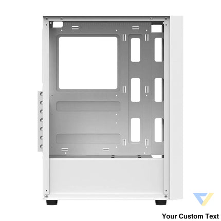 Darkflash A290 computer case (white) + 3 RGB fans With fan