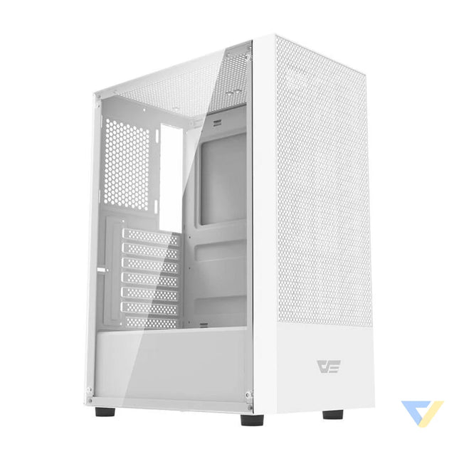 Darkflash A290 computer case (white) + 3 RGB fans With fan