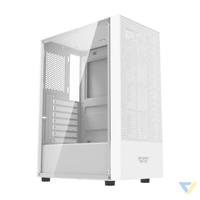Darkflash A290 computer case (white) + 3 RGB fans With fan