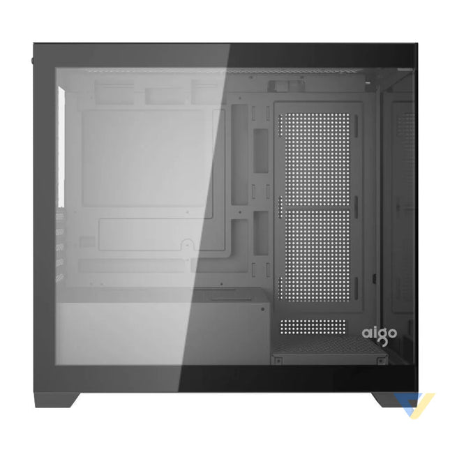 Darkflash C218M computer case + 6 ARGB fans (black) With fan