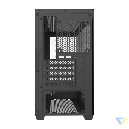 Darkflash C218M computer case + 6 ARGB fans (black) With fan