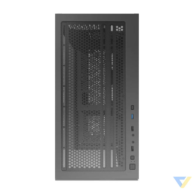Darkflash C218M computer case + 6 ARGB fans (black) With fan