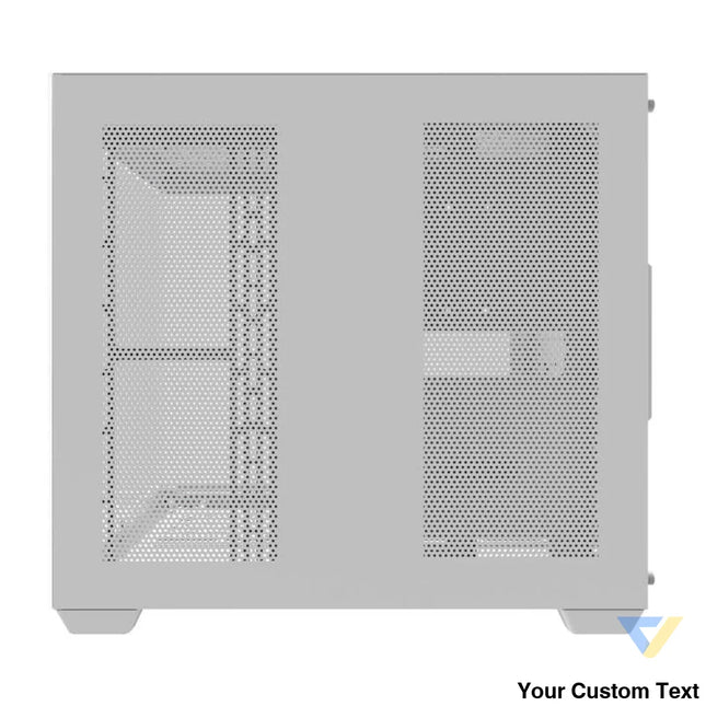Darkflash C285P computer case (white) Without fan