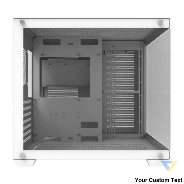 Darkflash C285P computer case (white) Without fan