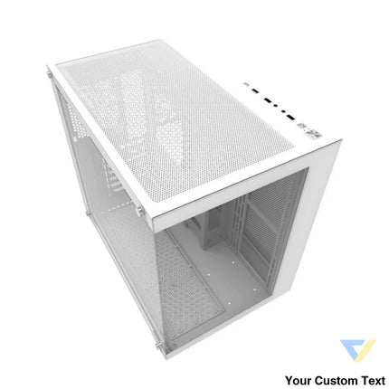 Darkflash C285P computer case (white) Without fan
