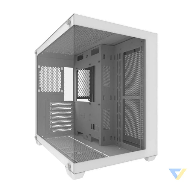 Darkflash C285P computer case (white) Without fan