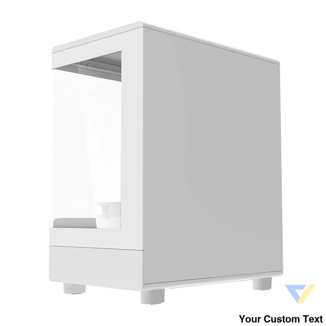 Darkflash DB330M computer case (white) + 3 ARGB fans With fan