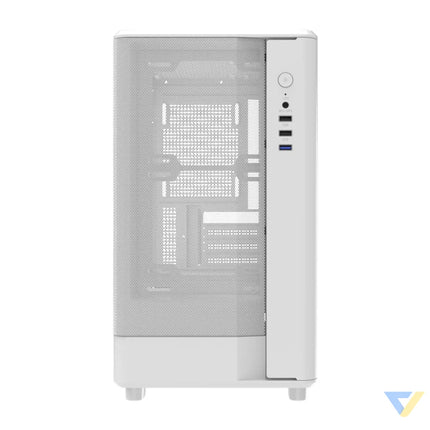 Darkflash DB330M Mesh computer case (white) Without fan