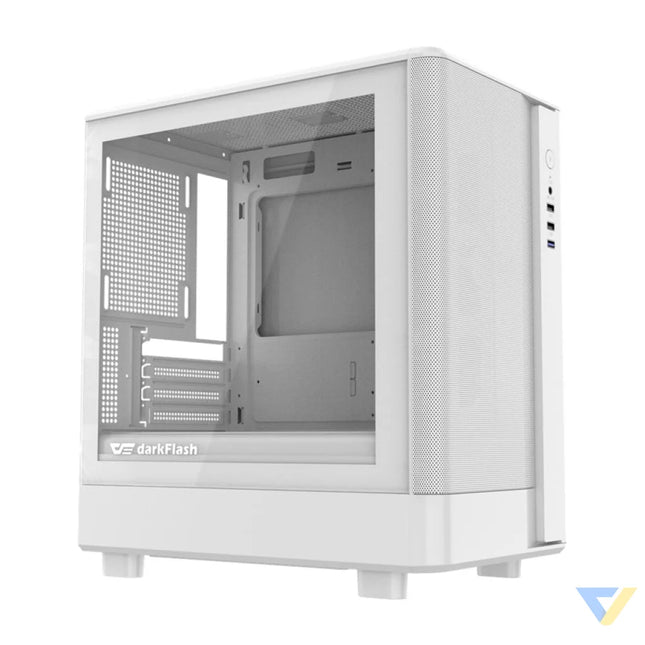 Darkflash DB330M Mesh computer case (white) Without fan