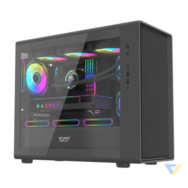 Darkflash DB460M computer case (black) Without fan