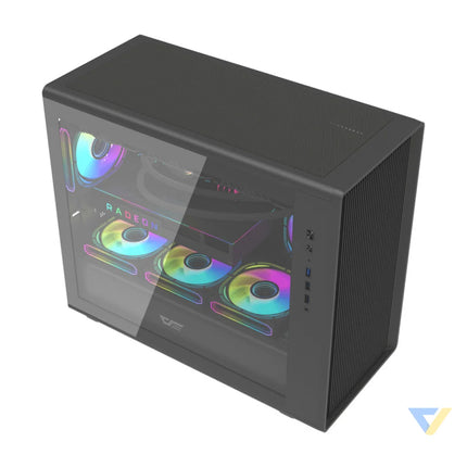Darkflash DB460M computer case (black) Without fan