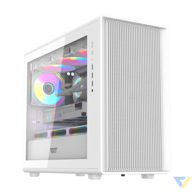 Darkflash DB460M computer case (white) Without fan