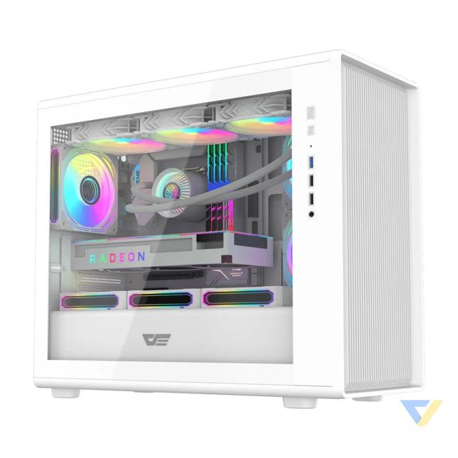 Darkflash DB460M computer case (white) Without fan
