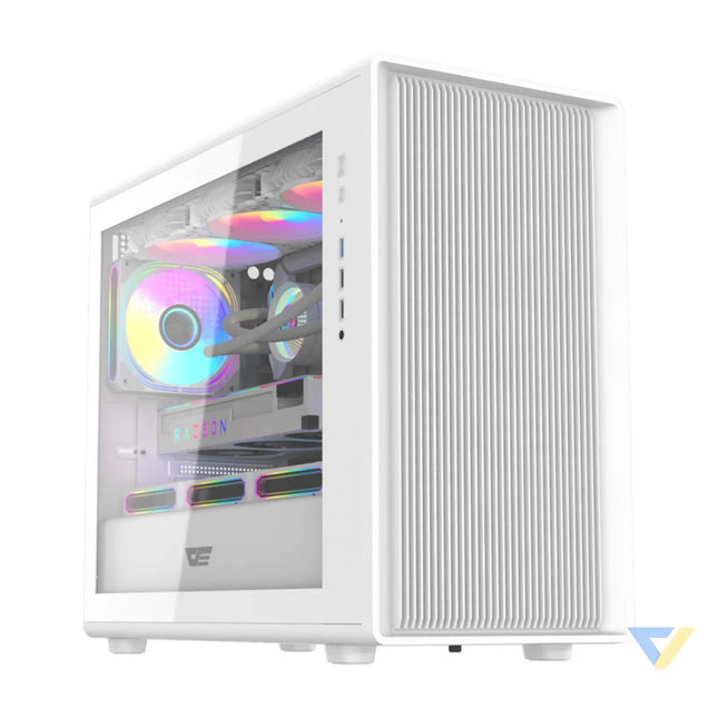 Darkflash DB460M computer case (white) Without fan