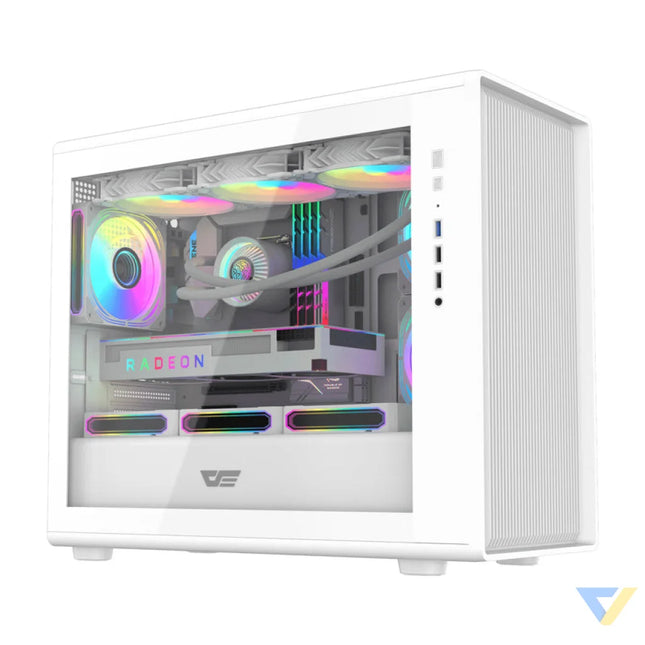 Darkflash DB460M computer case (white) Without fan