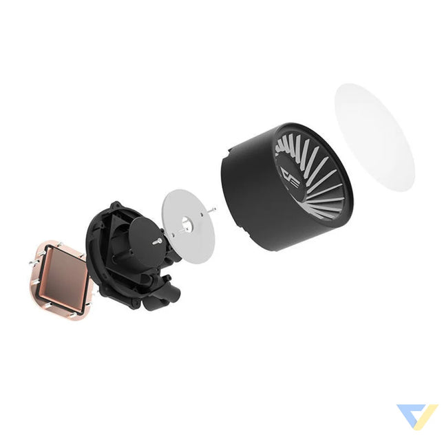 Darkflash DCS240 CPU liquid cooling (black) Water cooling