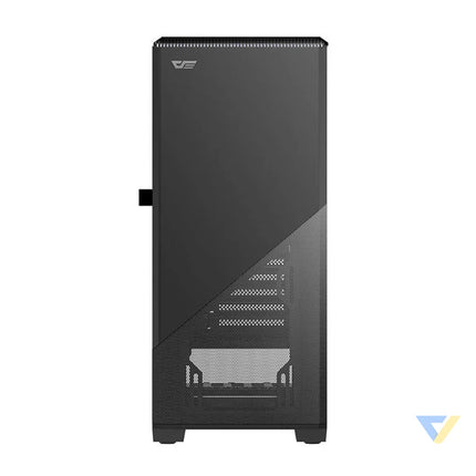 Darkflash DK151 LED computer case (black) + 3 RGB fans With fan