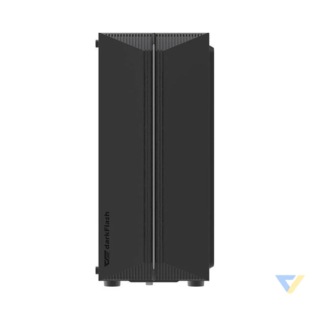 Darkflash DK151 LED computer case (black) + 3 RGB fans With fan