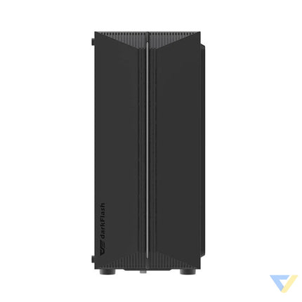 Darkflash DK151 LED computer case (black) + 3 RGB fans With fan