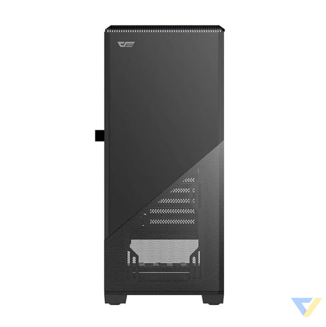 Darkflash DK151 LED computer case (black) + 3 RGB fans With fan