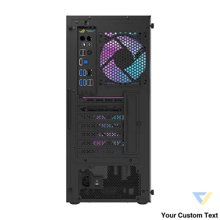 Darkflash DK351 computer case (black) + 4 RGB fans With fan