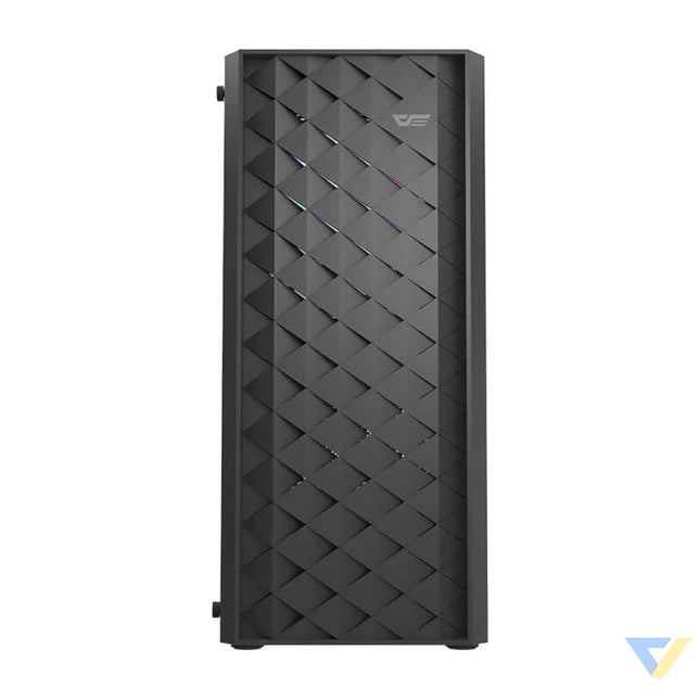 Darkflash DK351 computer case (black) + 4 RGB fans With fan