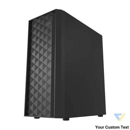 Darkflash DK351 computer case (black) + 4 RGB fans With fan
