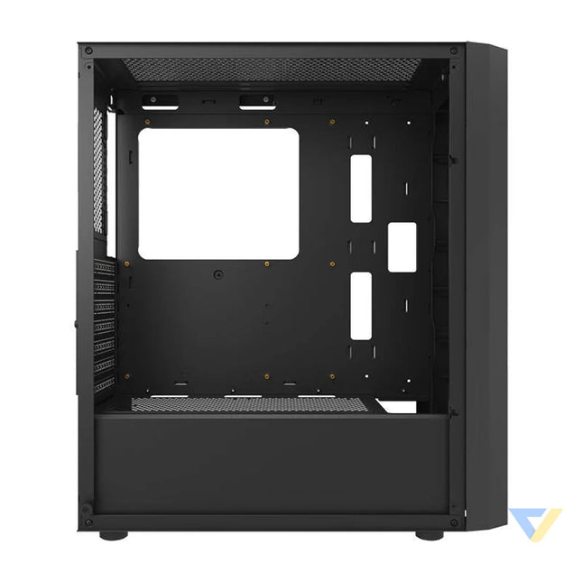 Darkflash DK351 computer case (black) + 4 RGB fans With fan
