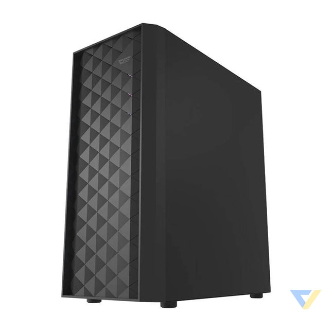 Darkflash DK351 computer case (black) + 4 RGB fans With fan