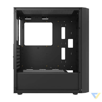 Darkflash DK351 computer case (black) + 4 RGB fans With fan