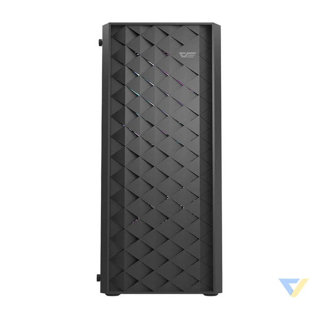 Darkflash DK351 computer case (black) + 4 RGB fans With fan