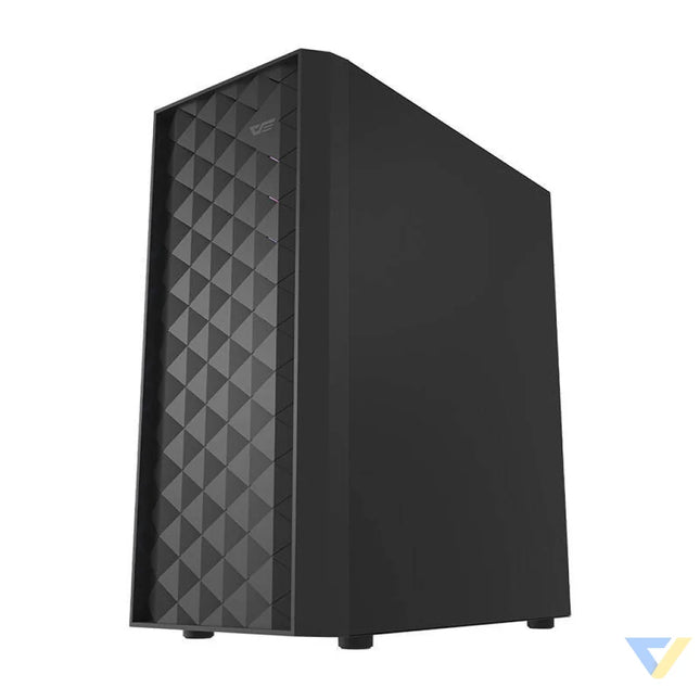 Darkflash DK351 computer case (black) + 4 RGB fans With fan