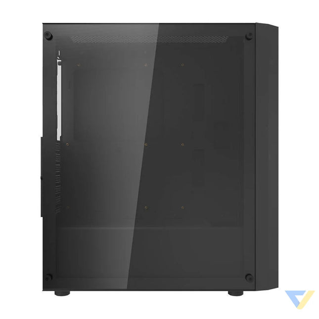 Darkflash DK351 computer case (black) + 4 RGB fans With fan