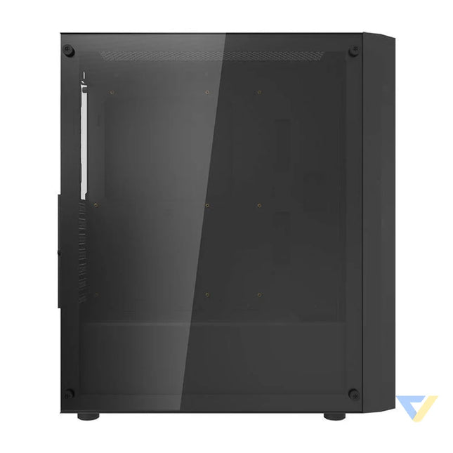 Darkflash DK351 computer case (black) + 4 RGB fans With fan