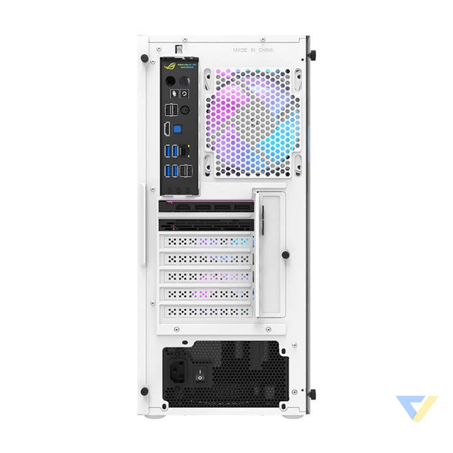 Darkflash DK351 computer case (white) + 4 RGB fans With fan
