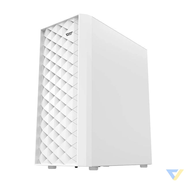 Darkflash DK351 computer case (white) + 4 RGB fans With fan