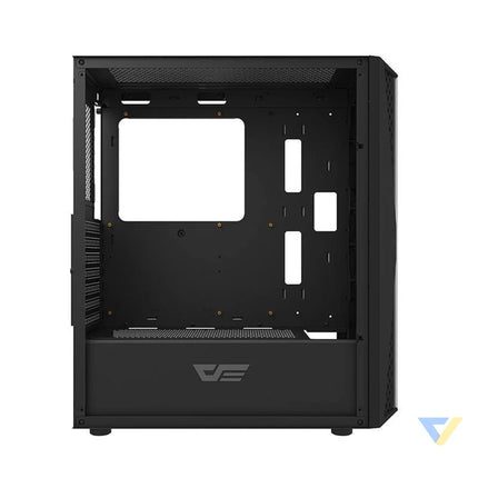Darkflash DK352 Plus computer case (black) + 4 RGB fans With fan