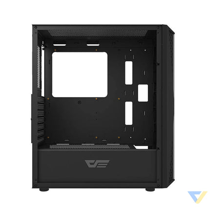 Darkflash DK352 Plus computer case (black) + 4 RGB fans With fan