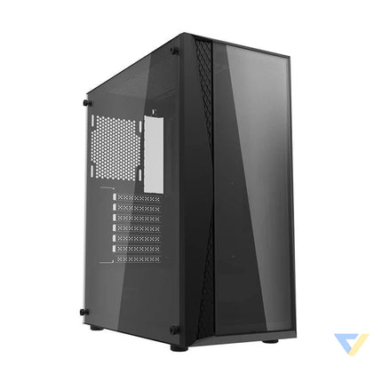 Darkflash DK352 Plus computer case (black) + 4 RGB fans With fan