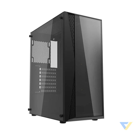 Darkflash DK352 Plus computer case (black) + 4 RGB fans With fan