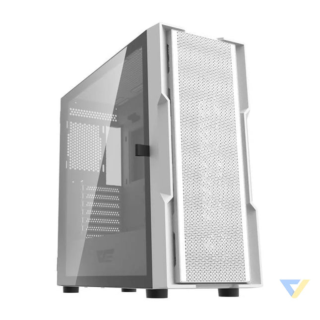 Darkflash DK431 computer case (white) + 4 fans With fan