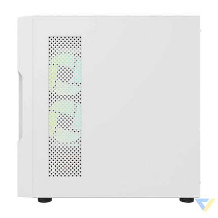 Darkflash DK431 computer case (white) + 4 fans With fan
