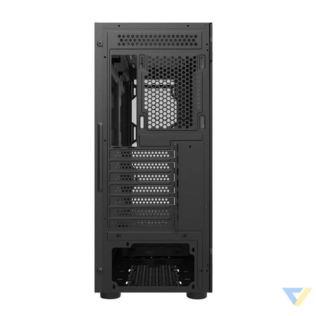 Darkflash DK431 Glass computer case (black) + 4 RGB fans With fan