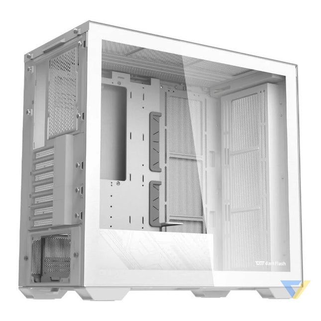 Darkflash DLX4000 MESH computer case (white) Without fan