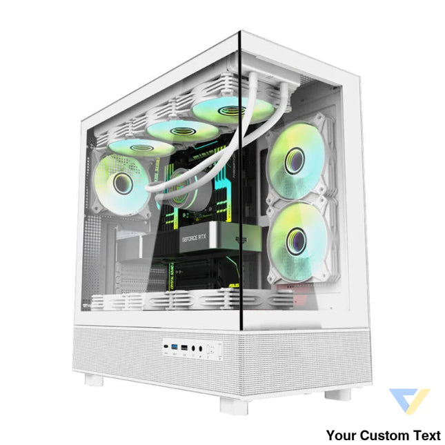 Darkflash DPX90 computer case (white) With fan
