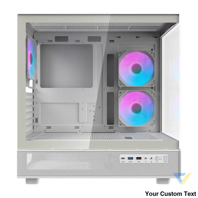 Darkflash DPX90 computer case (white) With fan