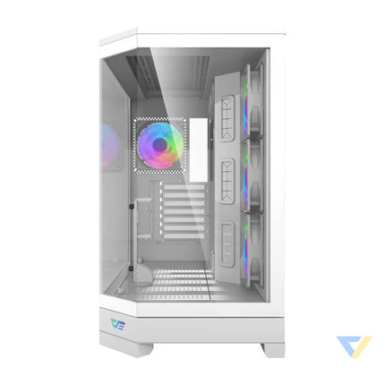 Darkflash DQX90 computer case (white) With fan
