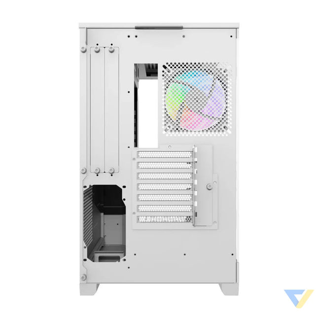Darkflash DQX90 computer case (white) With fan